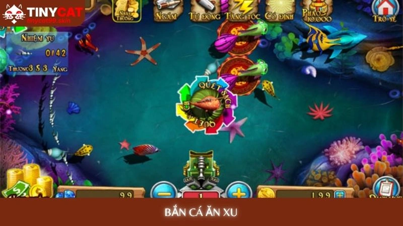 Bắn cá ăn xu Tinycat99