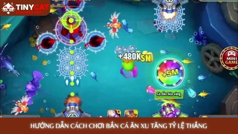 Hướng dẫn cách chơi bắn cá ăn xu tăng tỷ lệ thắng