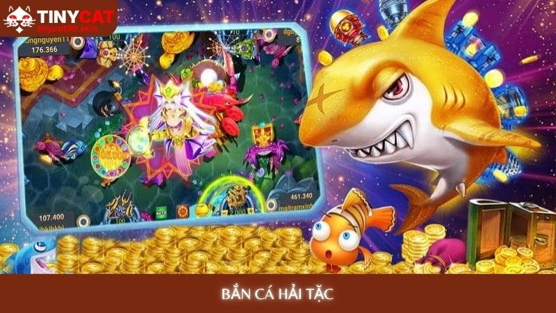 Bắn cá Hải Tặc - Khám phá đại dương, săn kho báu khủng 1 Bắn cá Hải Tặc Tinycat99