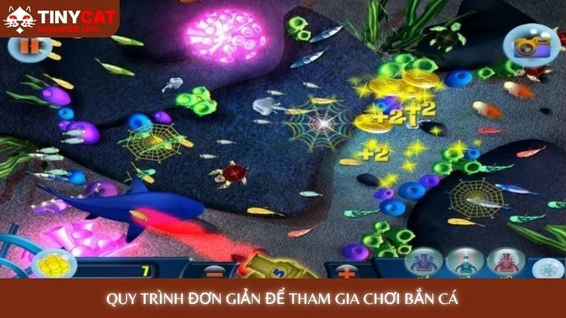 Quy trình đơn giản để tham gia chơi bắn cá