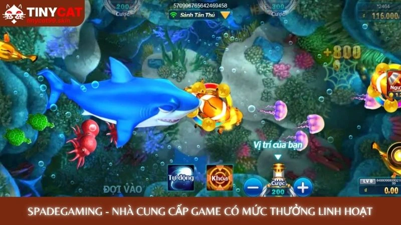 SpadeGaming - Nhà cung cấp game có mức thưởng linh hoạt