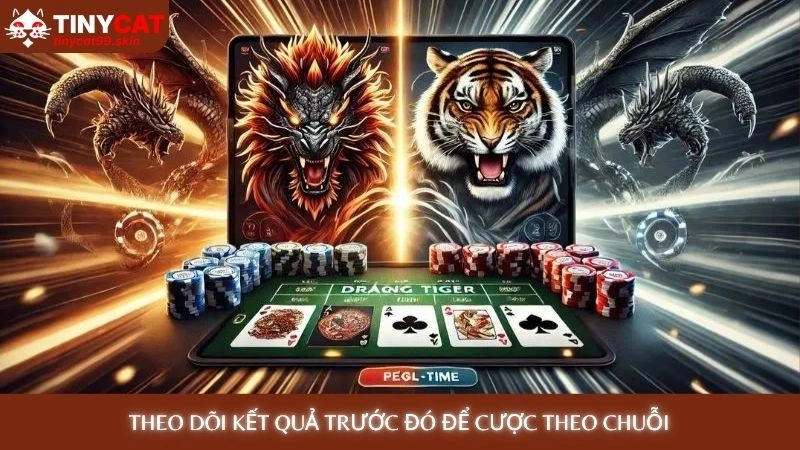 Rồng Hổ Online - Chiến thuật đặt cược bất bại tại Tinycat99 4 Theo dõi kết quả trước đó để cược theo chuỗi