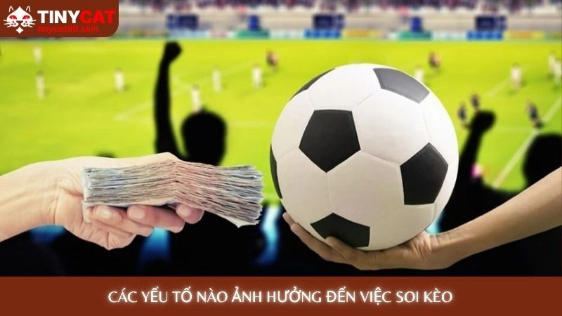 Các yếu tố nào ảnh hưởng đến việc soi kèo